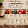 Fruit pairings for almond extract