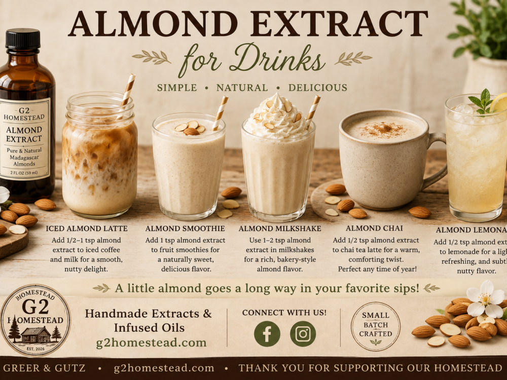 Almond Extract in Coffee, Hot Chocolate, and Mocktails