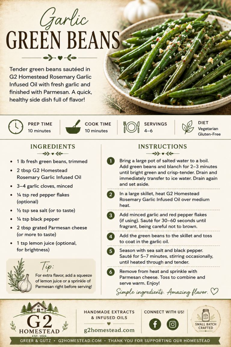 Garlic Green Beans