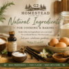 Natural ingredients for home baking