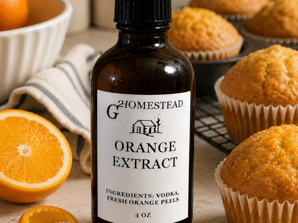 Orange Extract for Cakes, Cookies, Muffins, and Brownies