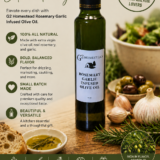 G2 Homestead Rosemary Garlic Infused Olive Oil product image