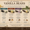 Vanilla bean varieties and flavor profiles