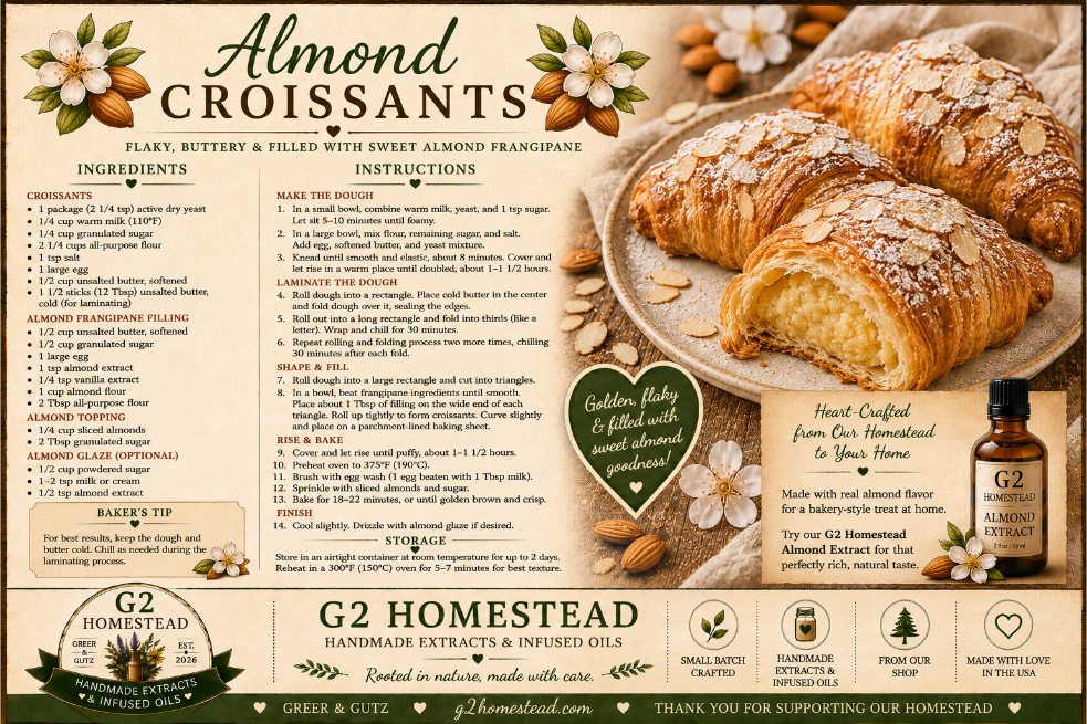 Almond Croissants