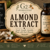 Almond extract for baking and recipes