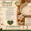 Almond glaze recipe card