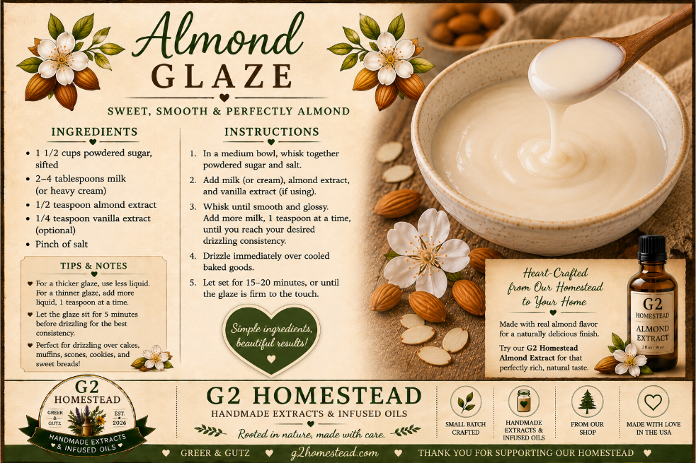Almond Glaze