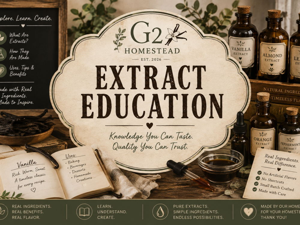 How to Store Natural Extracts for Best Flavor